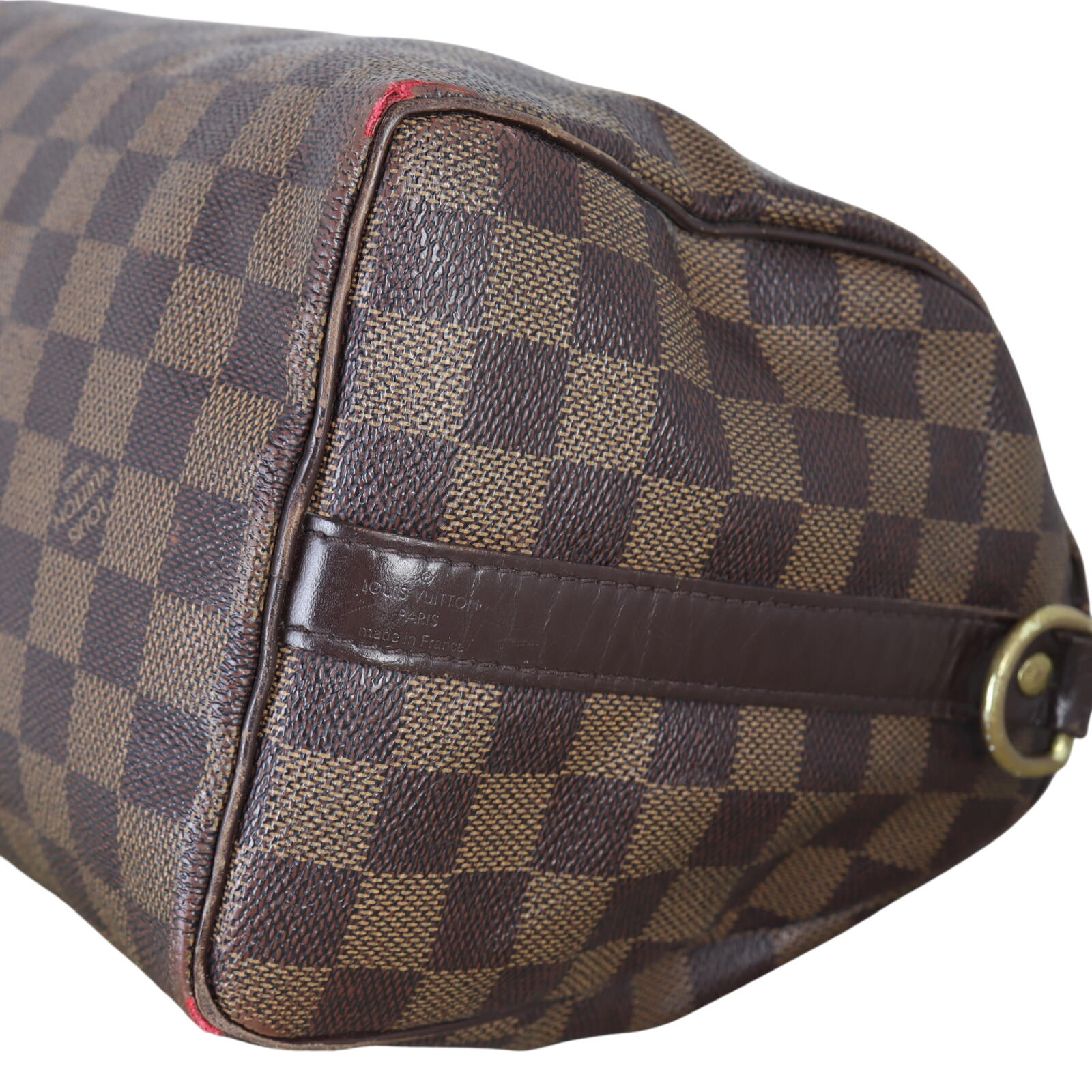 Louis Vuitton Speedy 25 Bandouliere Damier Ebene