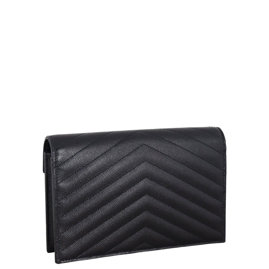 Saint Laurent Cassandre Envelope Chain Wallet