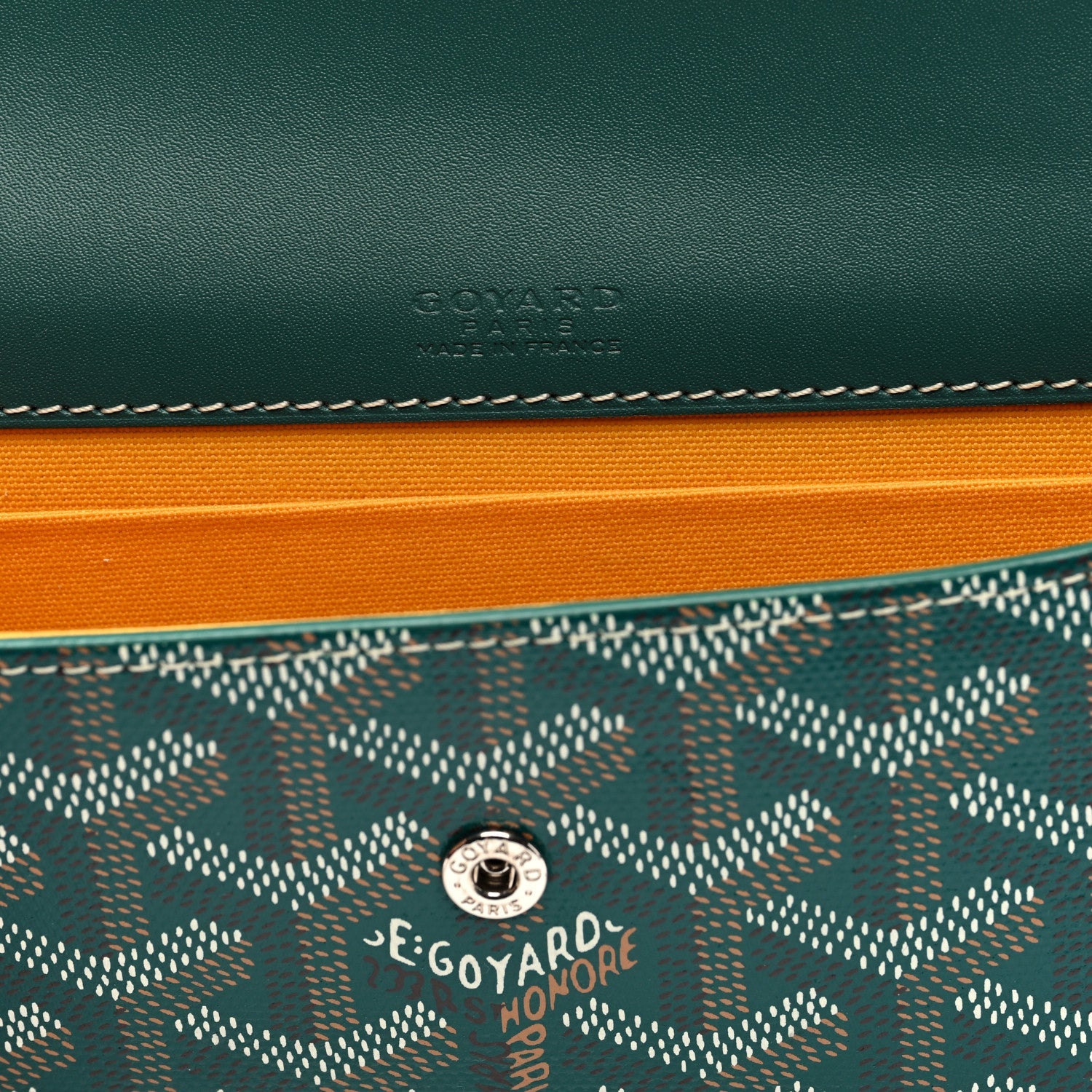 Goyardine Monte Carlo Mini Case Green