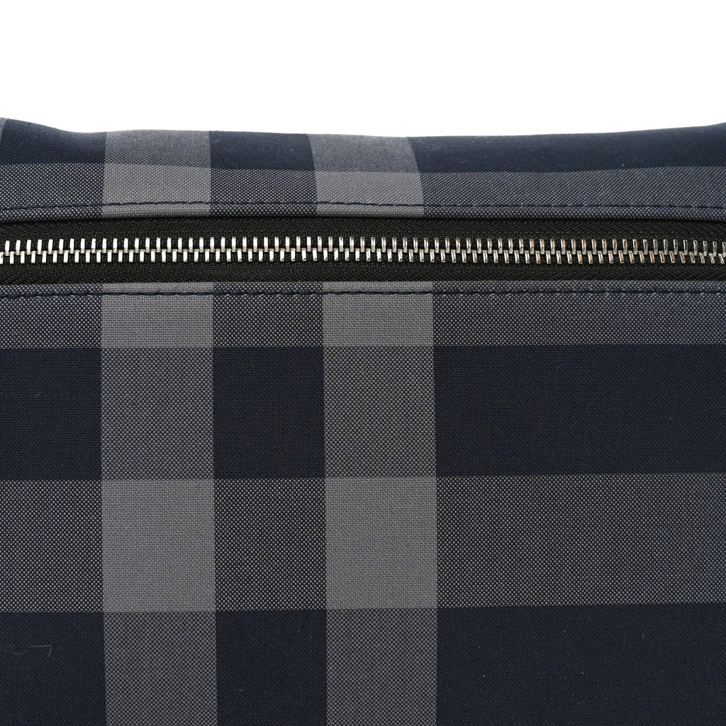 House Check Sonny Bum Bag Navy Grey