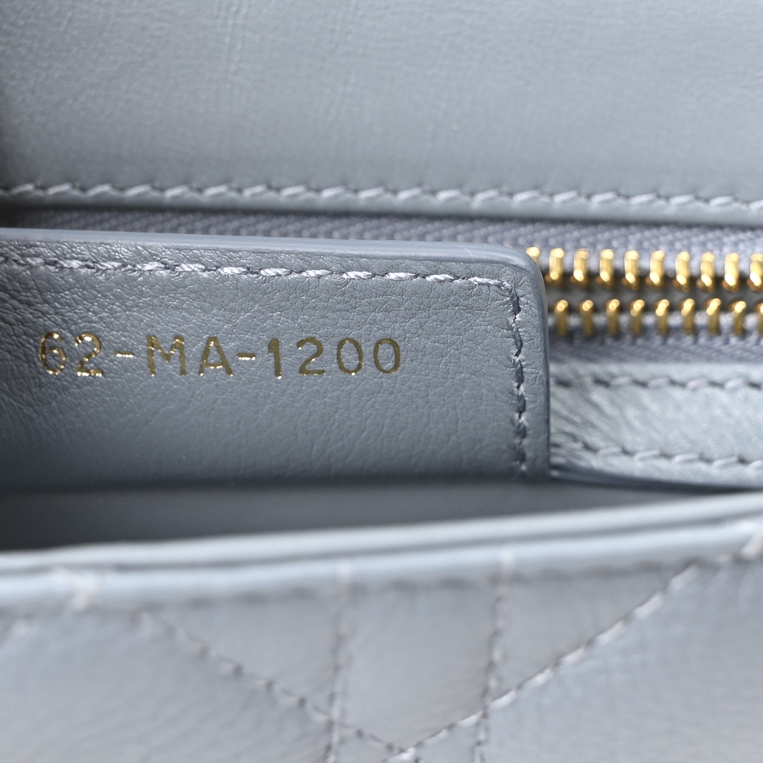 Calfskin Cannage Small Caro Bag Cloud Blue