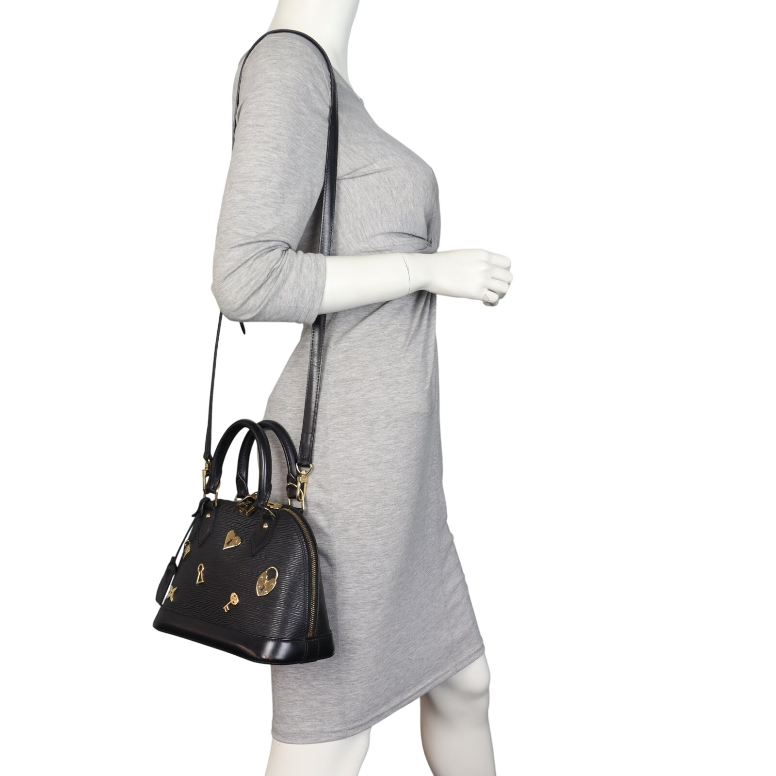 Louis Vuitton Alma BB Epi Love Lock
