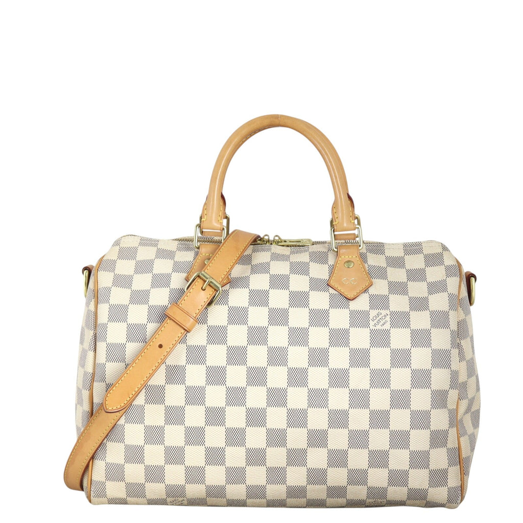 Louis Vuitton Speedy 30 Bandouliere Damier Azur