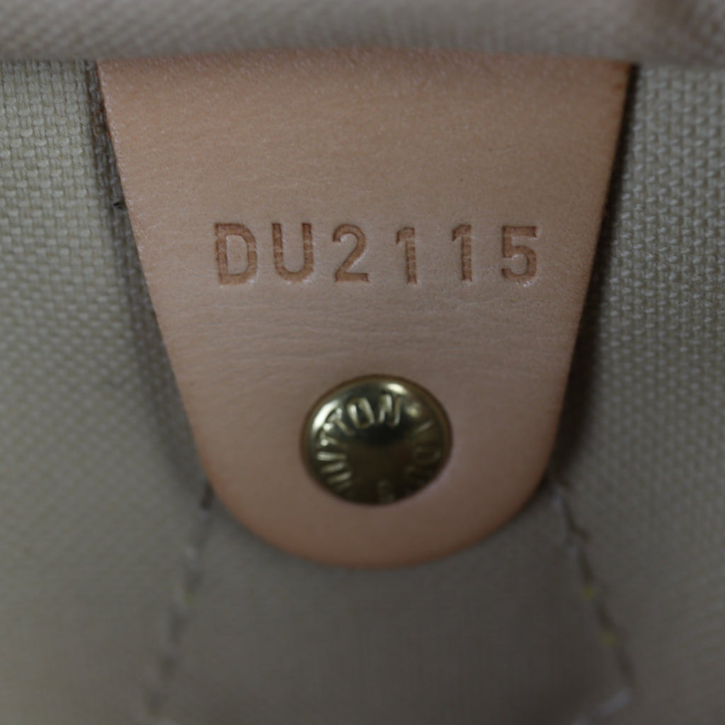 Louis Vuitton Speedy 30 Bandouliere Damier Azur