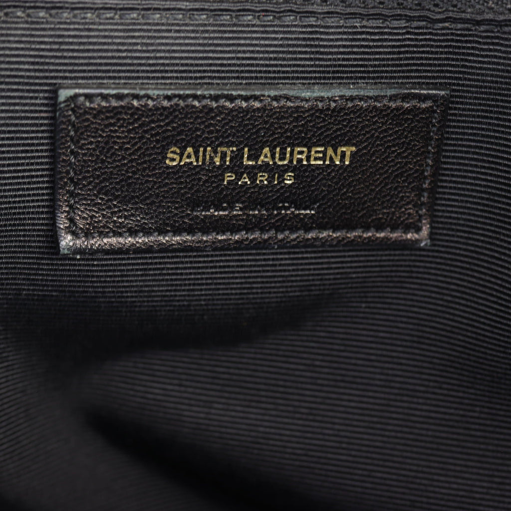 Saint Laurent Chevron Shopping Tote