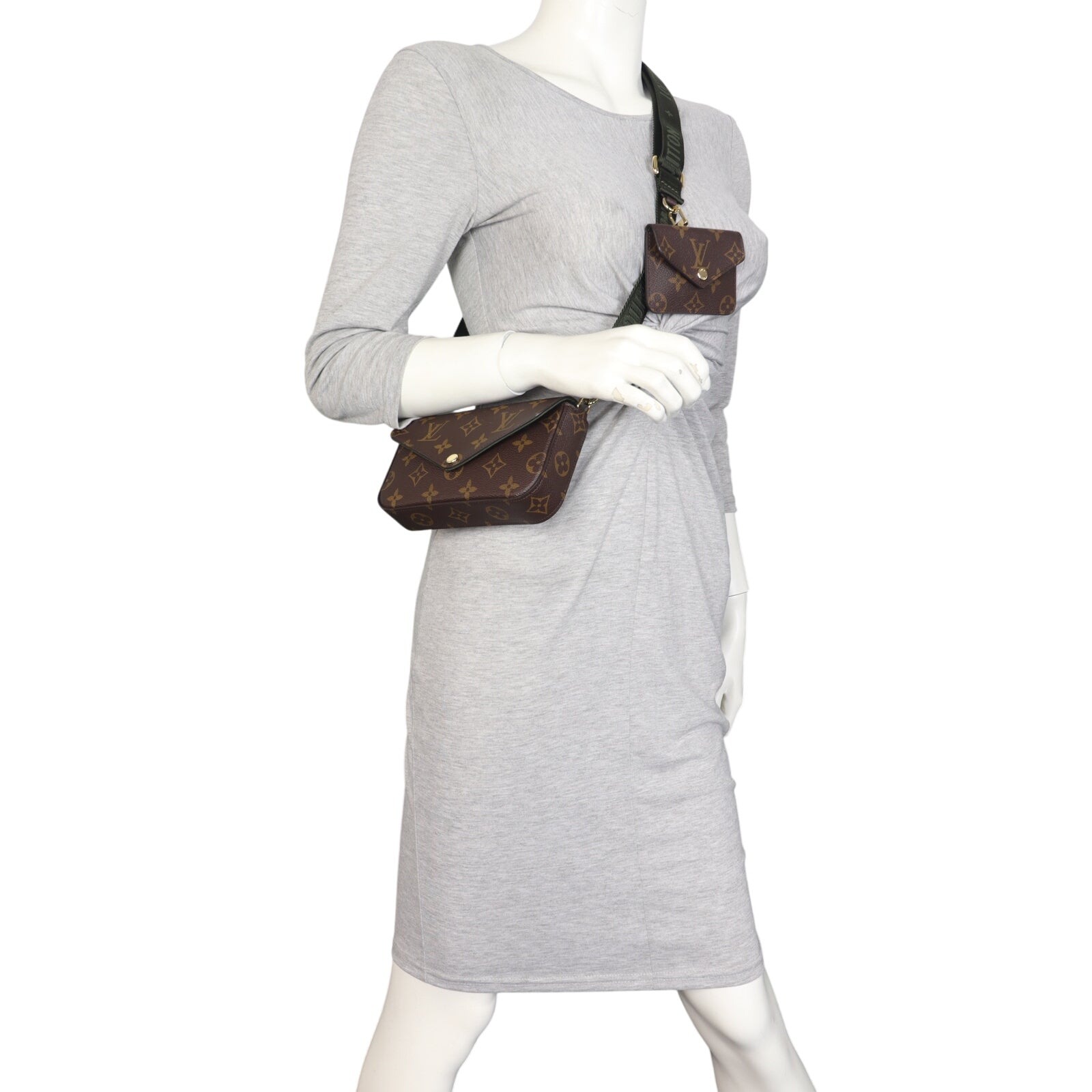Louis Vuitton Felicie Strap & Go Monogram