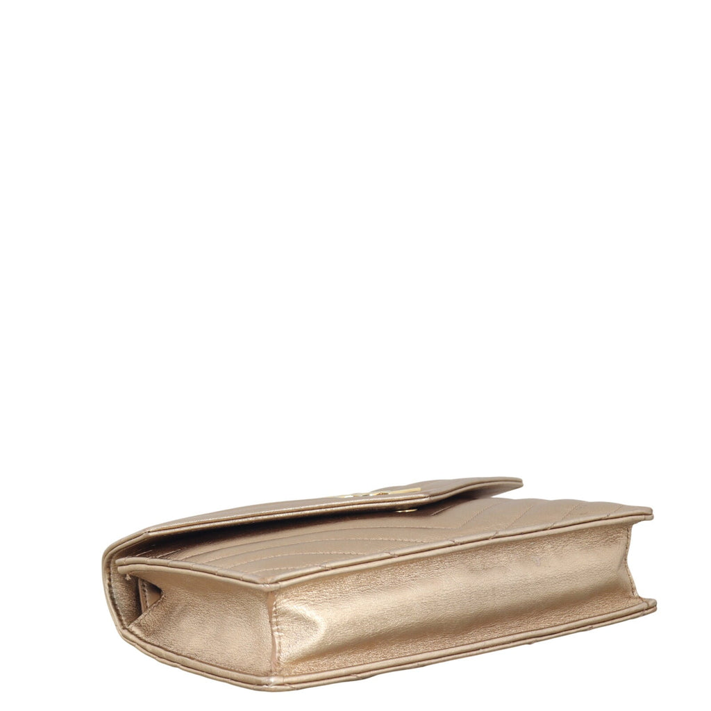 Saint Laurent Cassandre Envelope Chain Wallet