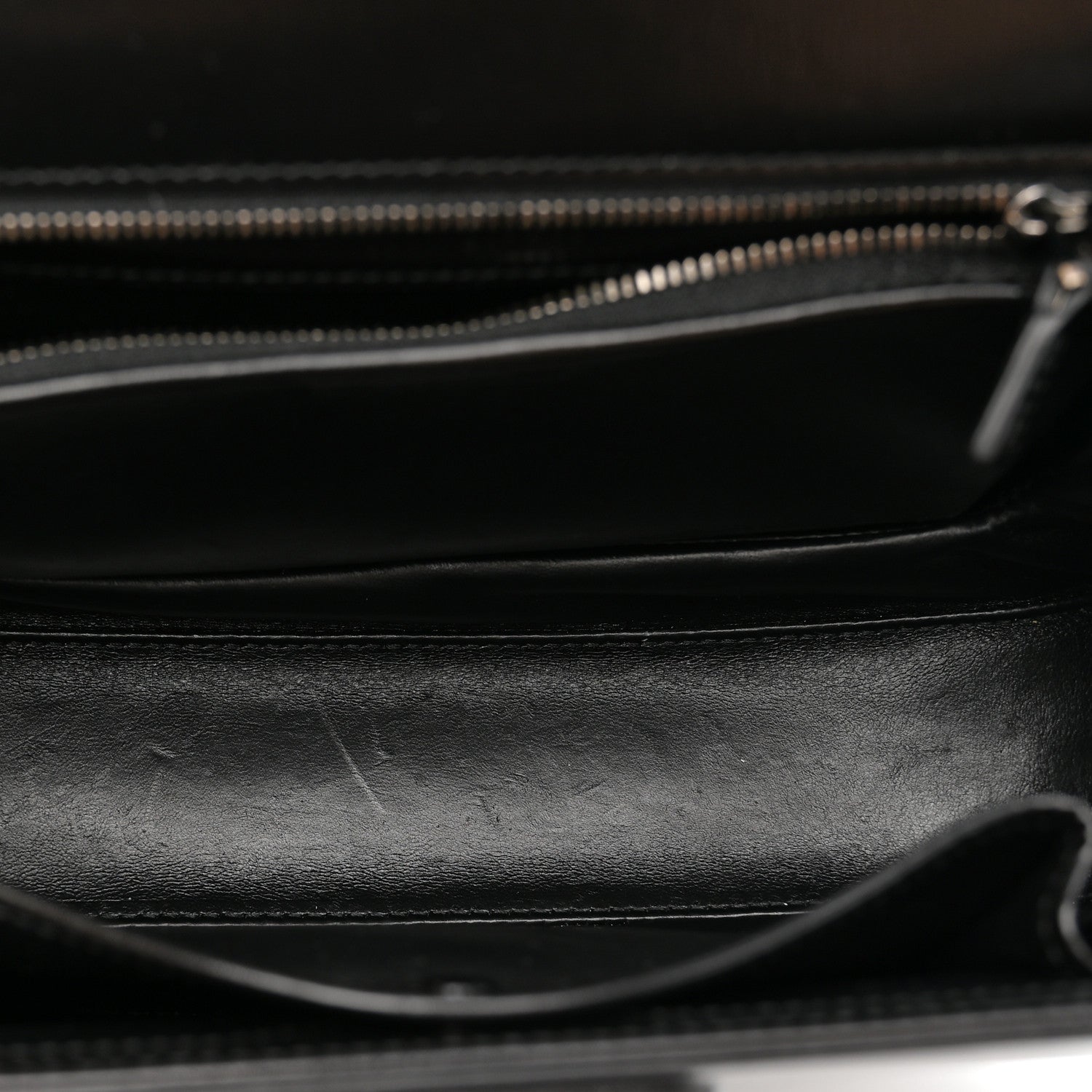 Boarded Dyana Lux Calfskin Web Monochrome Medium Bamboo 1947 Top Handle Bag Black