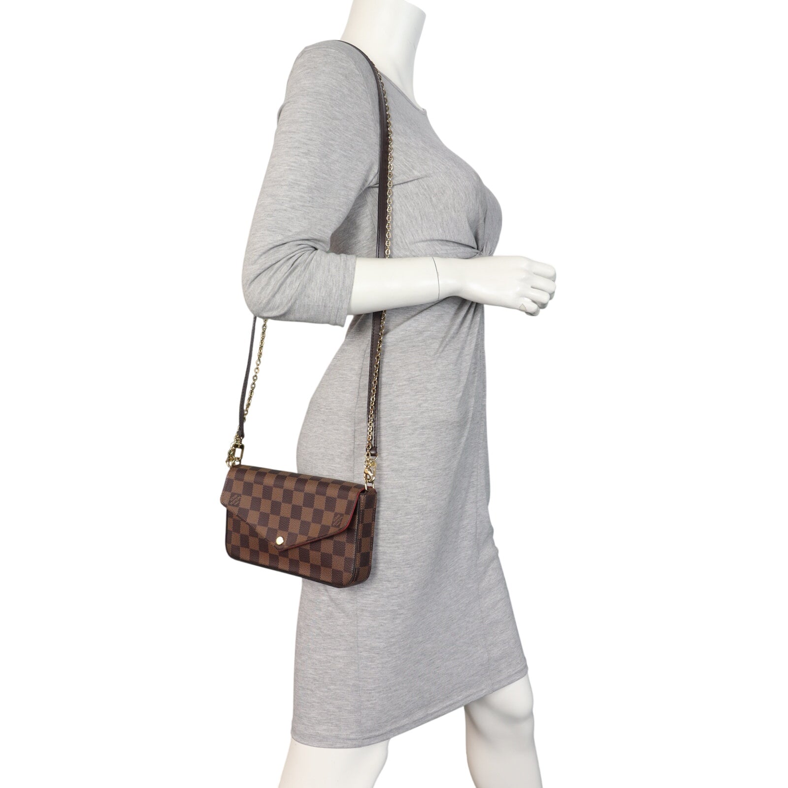 Louis Vuitton Pochette Felicie Damier Ebene
