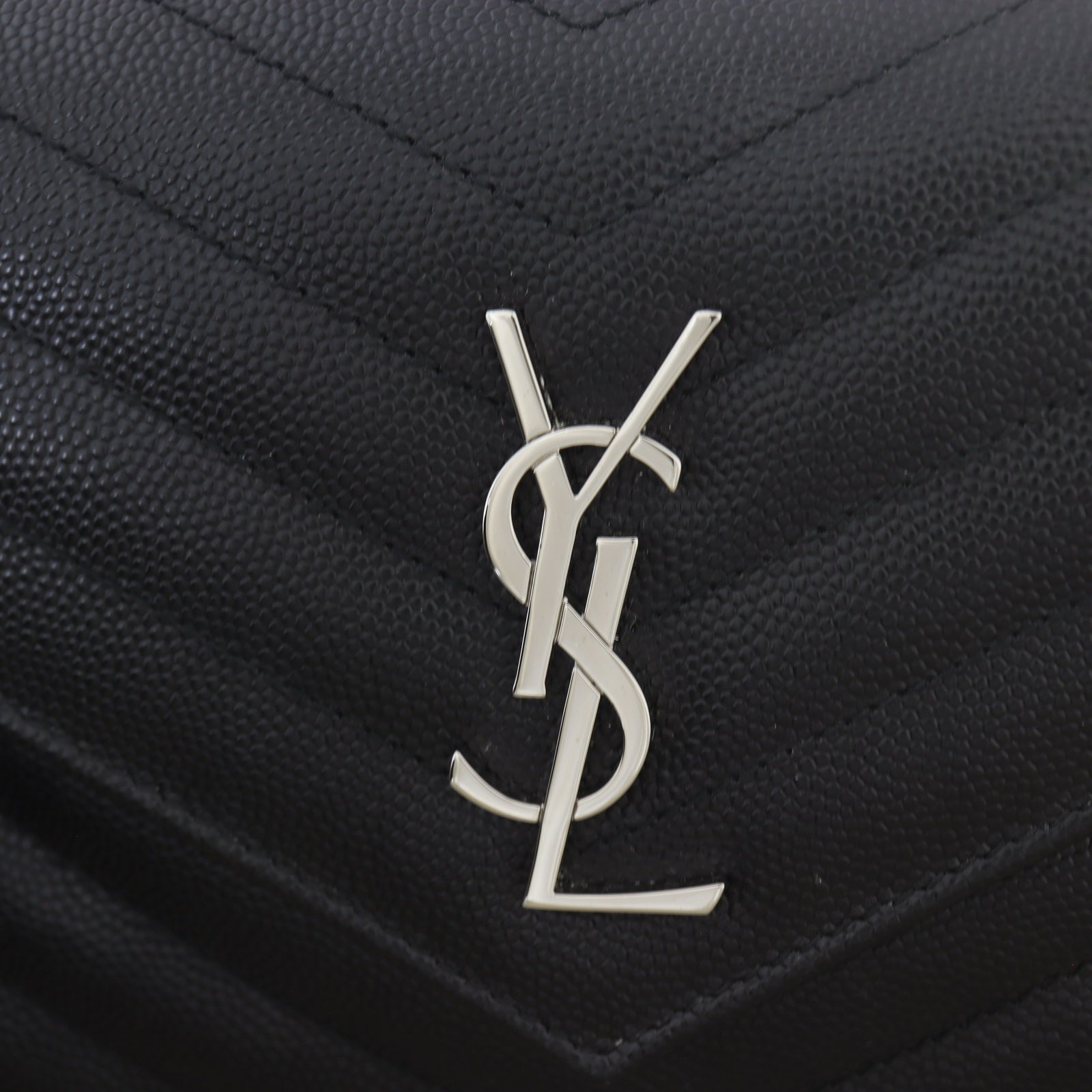 Saint Laurent Cassandre Envelope Chain Wallet