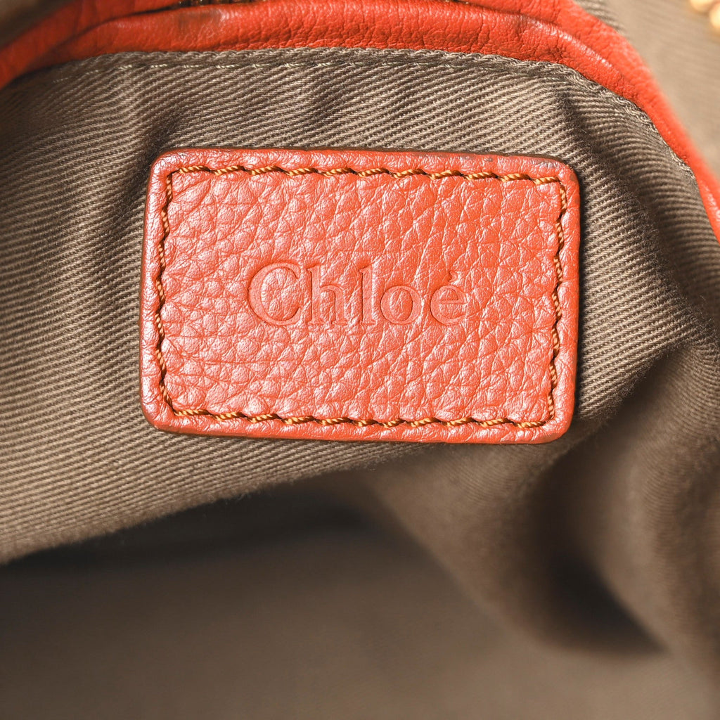 Calfskin Medium Marcie Satchel Red