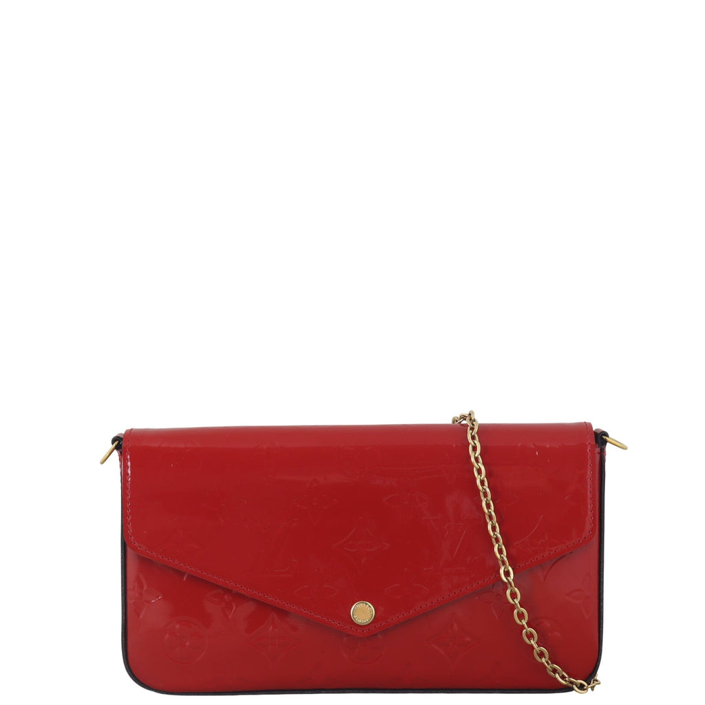 Louis Vuitton Pochette Felicie Monogram Vernis