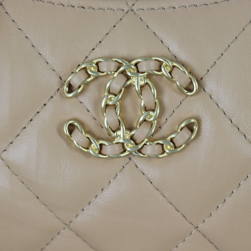 Chanel 19 Zip Hobo
