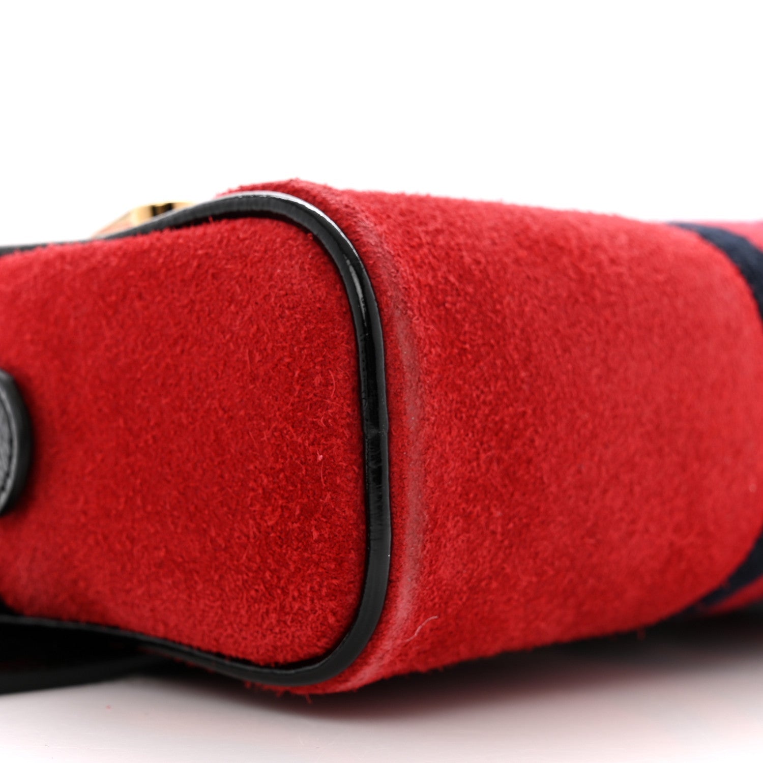 Suede Small Ophidia Belt Bag 95 38 Hibiscus Red