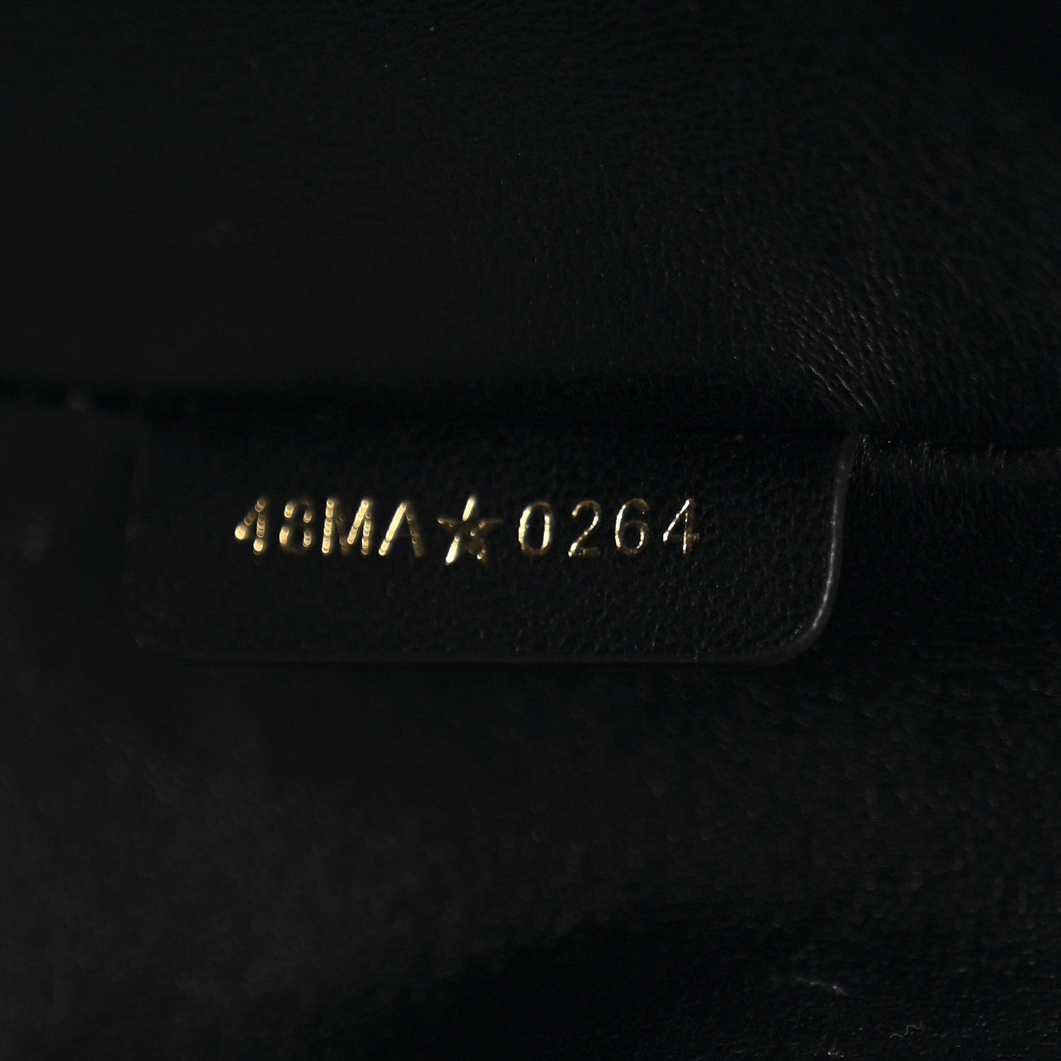 Lambskin Macrocannage DiorStar Hobo Bag Black