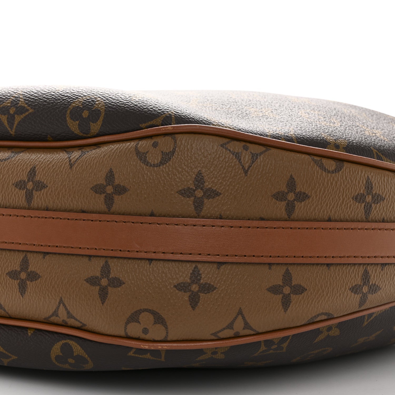 Reverse Monogram Loop Hobo