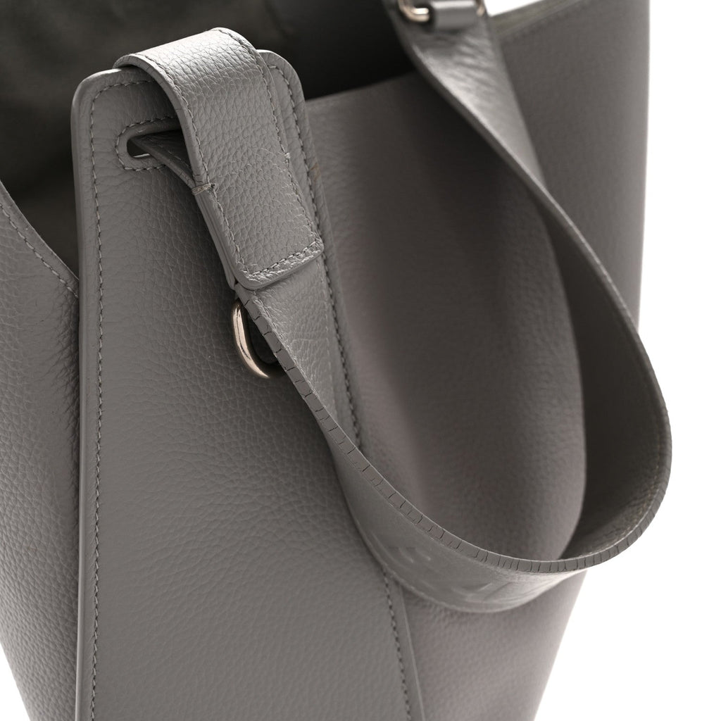 Calfskin Logo Embossed Small Tool 2.0 North-South Tote Balenciaga Grey