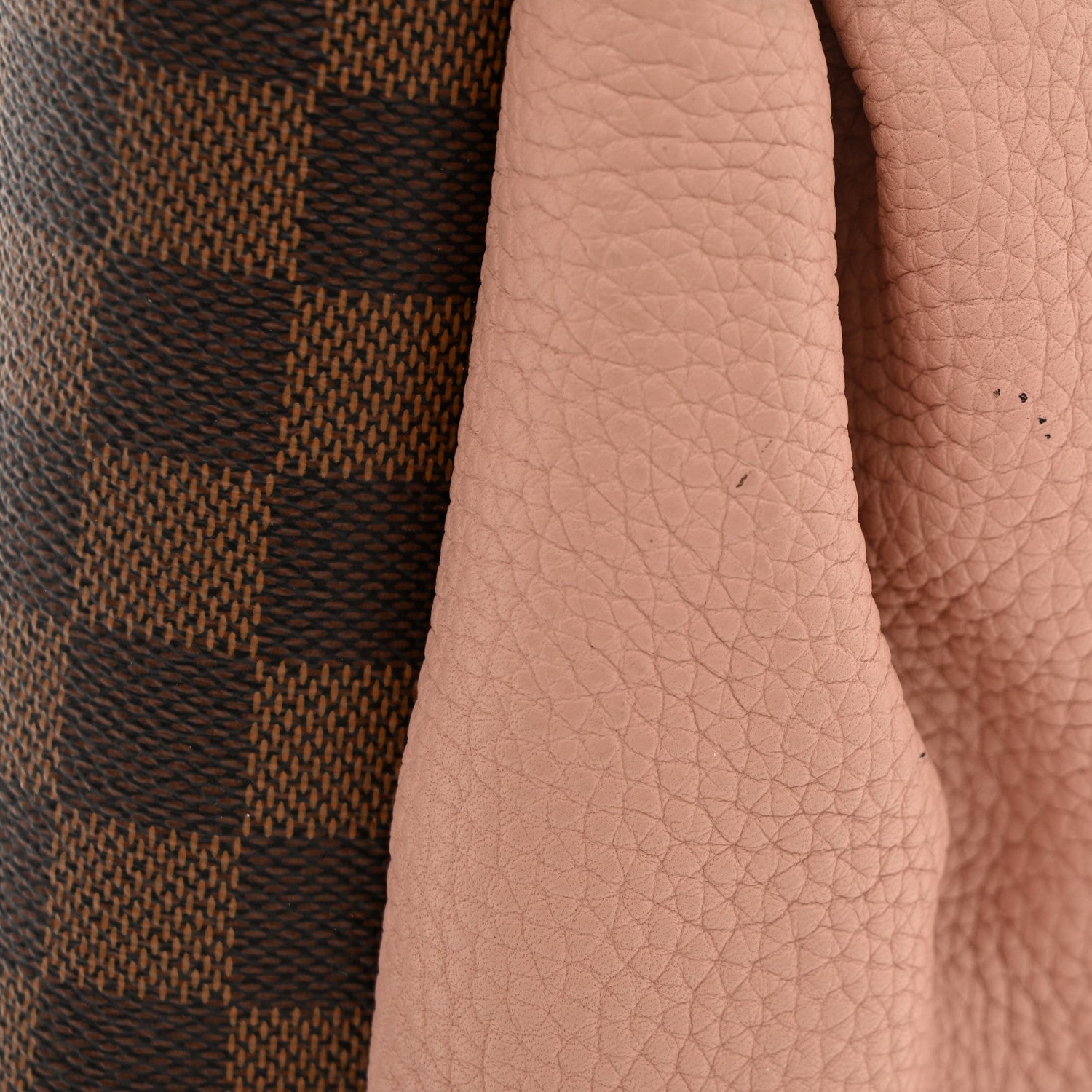 Damier Ebene Cuir Taurillon Brittany Magnolia