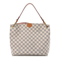 Damier Azur Graceful PM Rose Ballerine