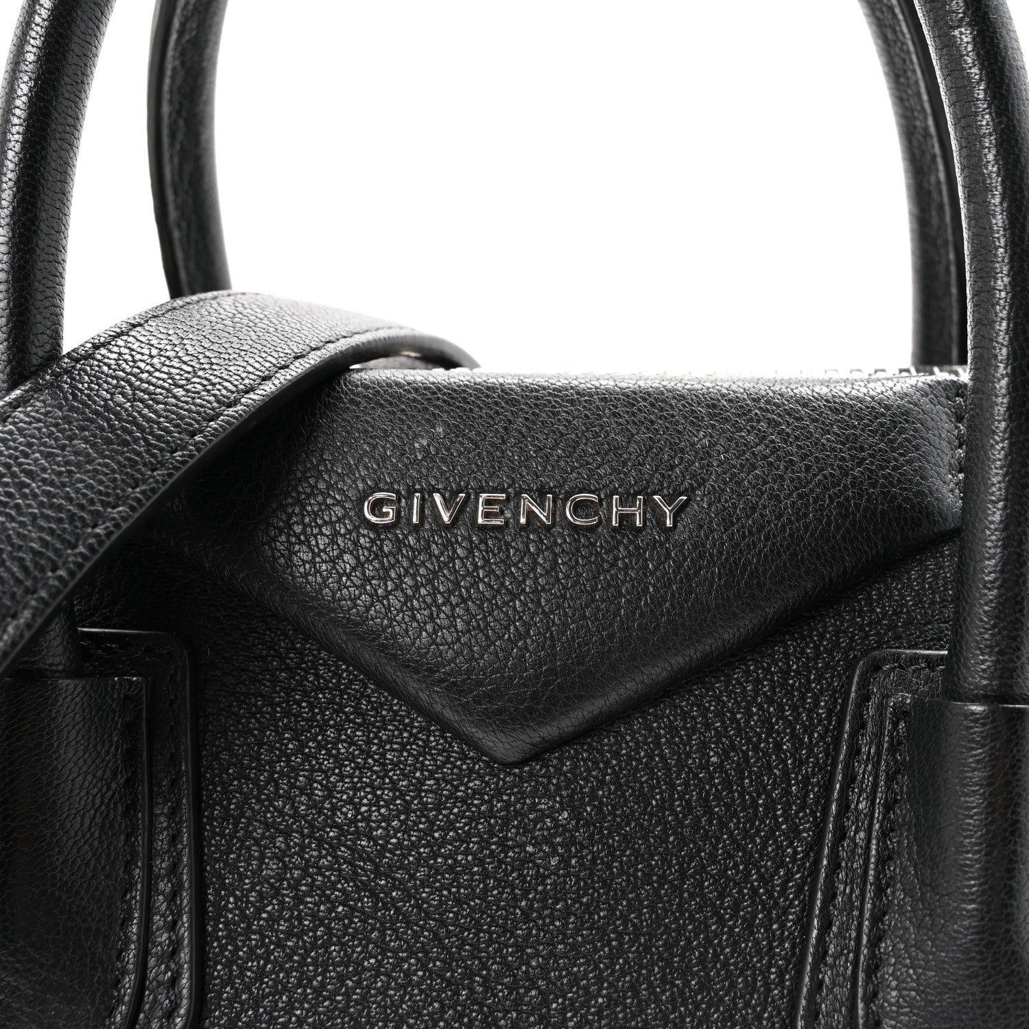 Sugar Goatskin Small Antigona Black