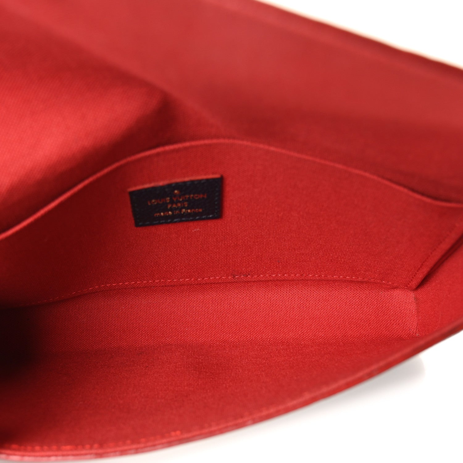 Empreinte Pochette Felicie Chain Wallet Marine Rouge