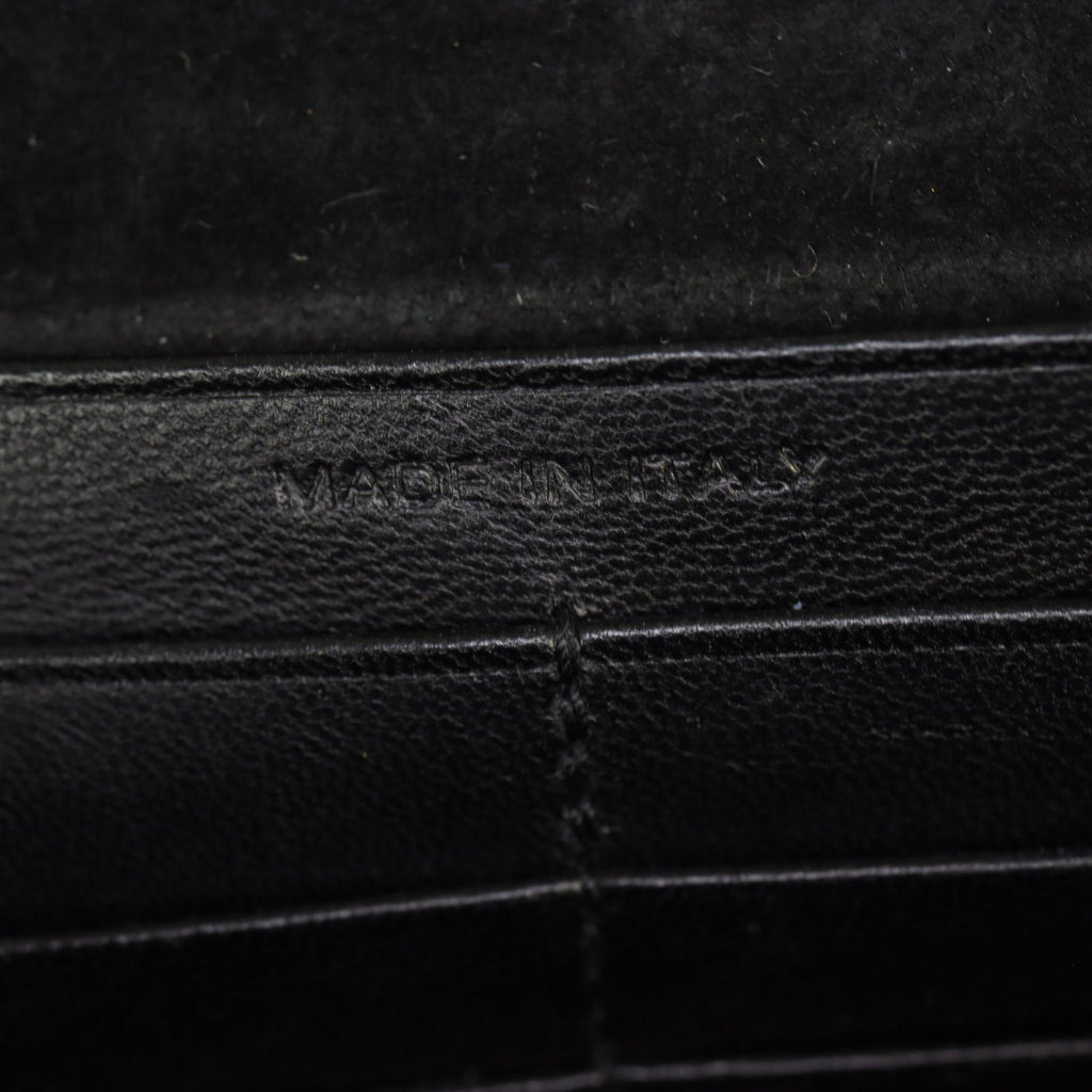 Saint Laurent Monogram Wallet on Chain