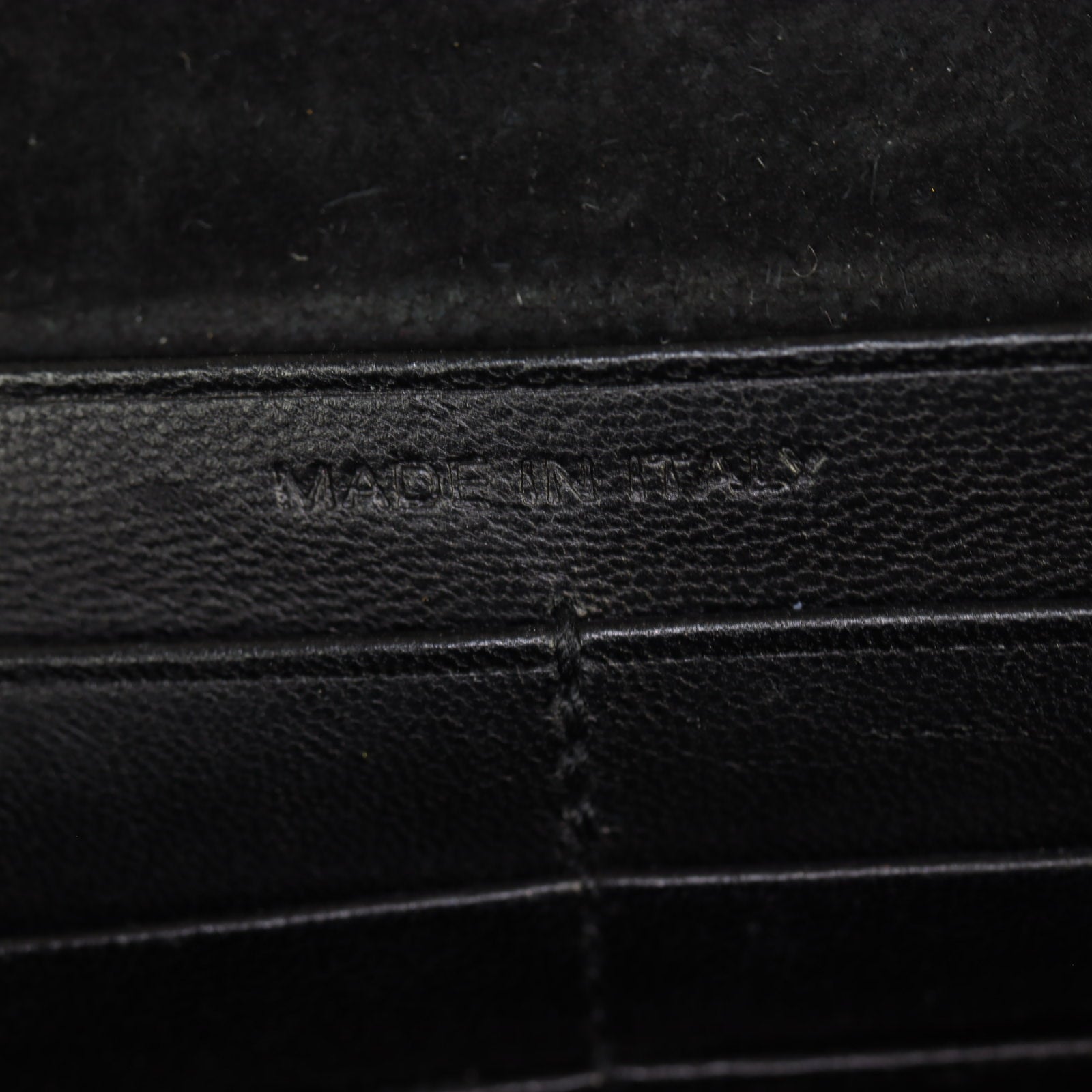 Saint Laurent Monogram Wallet on Chain
