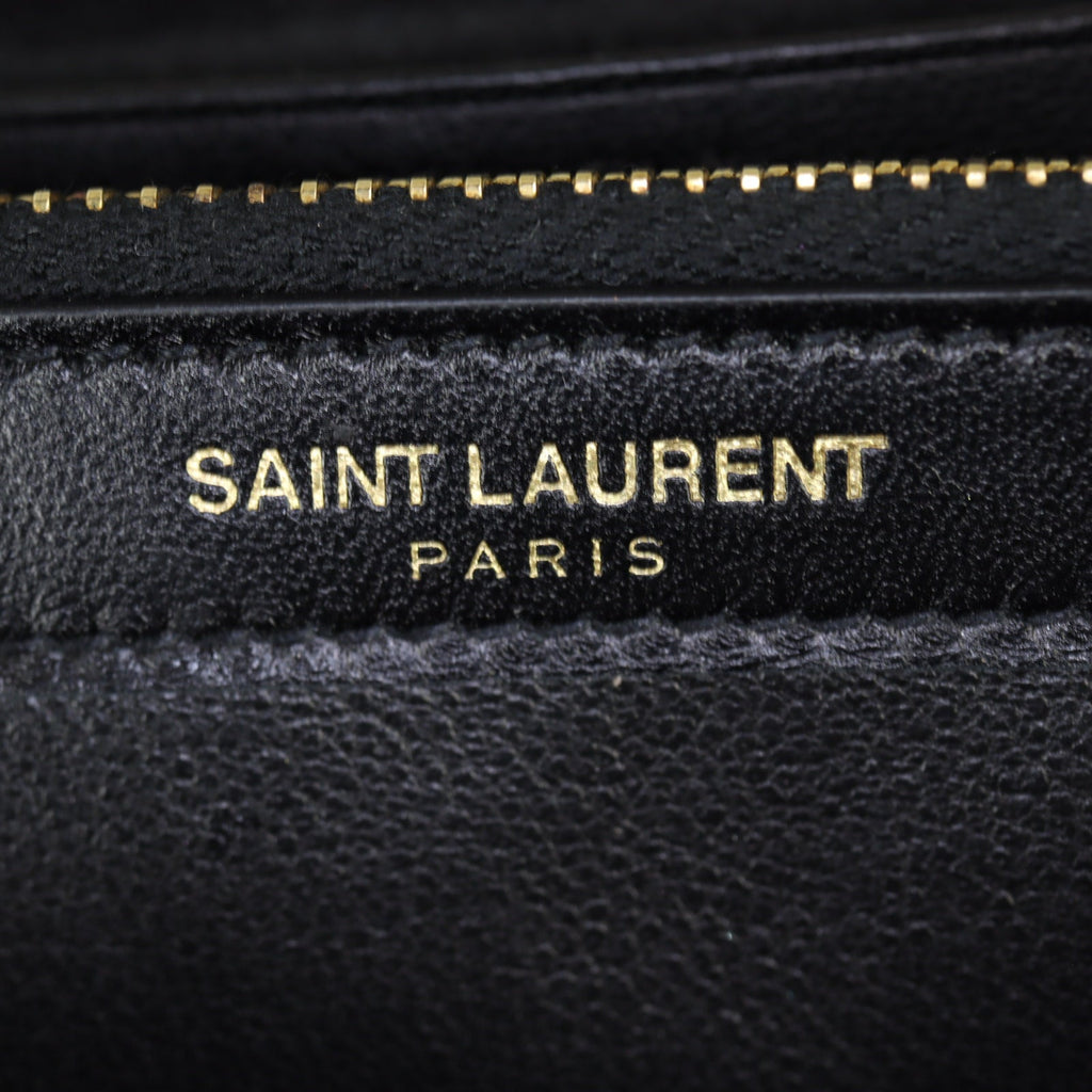 Saint Laurent Monogram Wallet on Chain