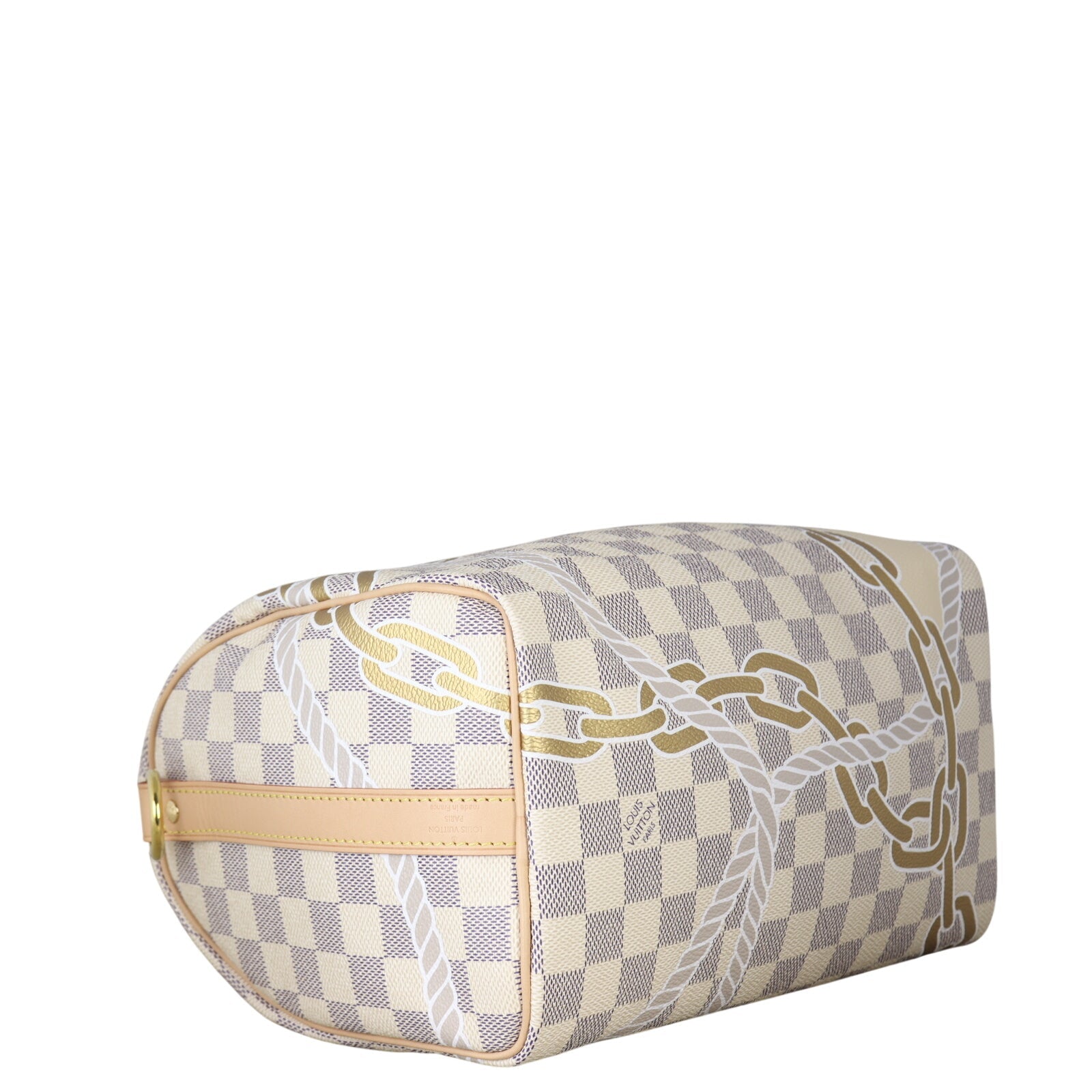 Louis Vuitton Speedy 25 Bandouliere Damier Azur Nautical Ropes