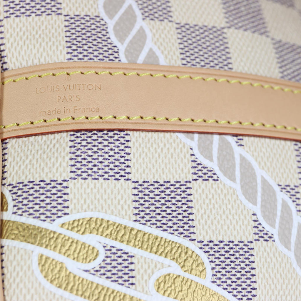 Louis Vuitton Speedy 25 Bandouliere Damier Azur Nautical Ropes