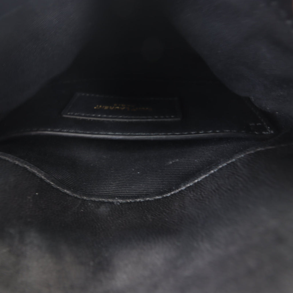 Saint Laurent Matelasse Double Flap Vertical Bag