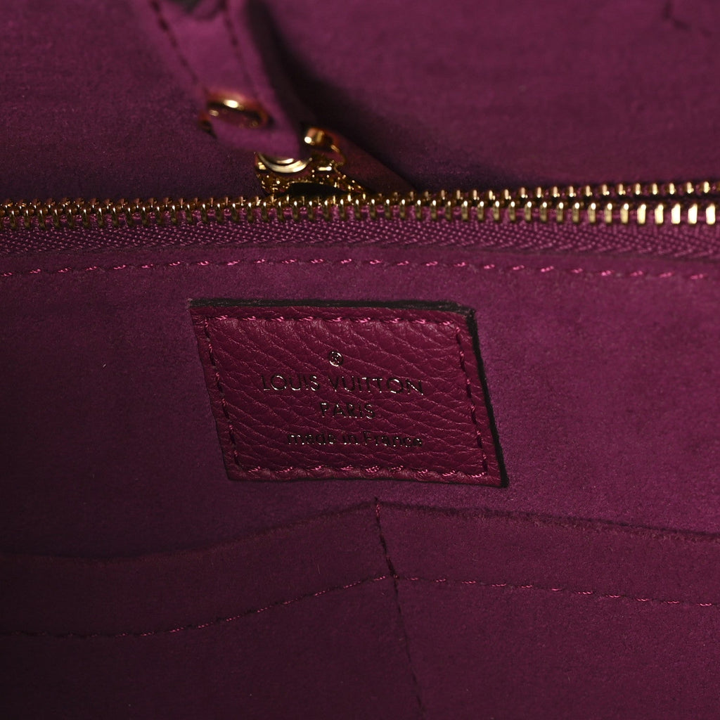 Calfskin Monogram Kimono Tote Grape