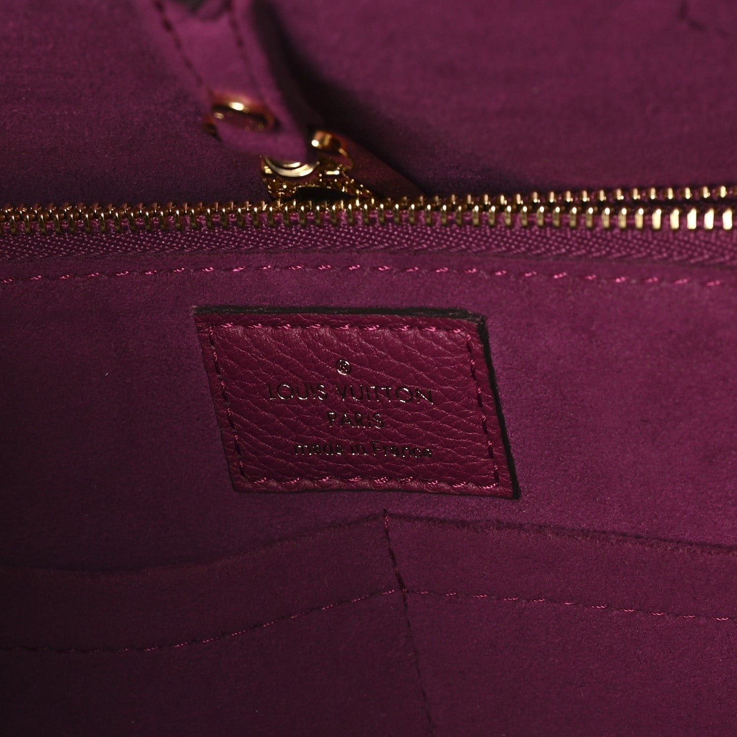 Calfskin Monogram Kimono Tote Grape