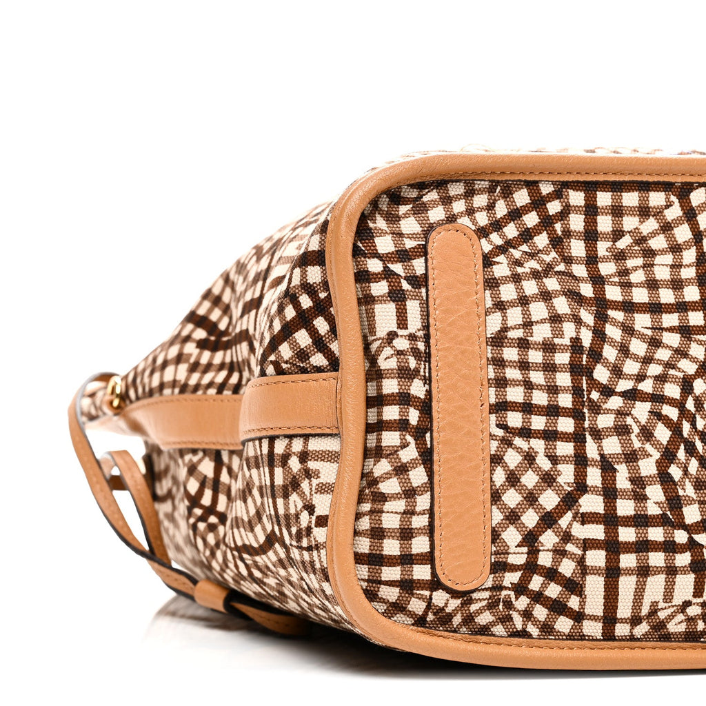 Visetos Medium Liz Reversible Shopper Tote Cognac