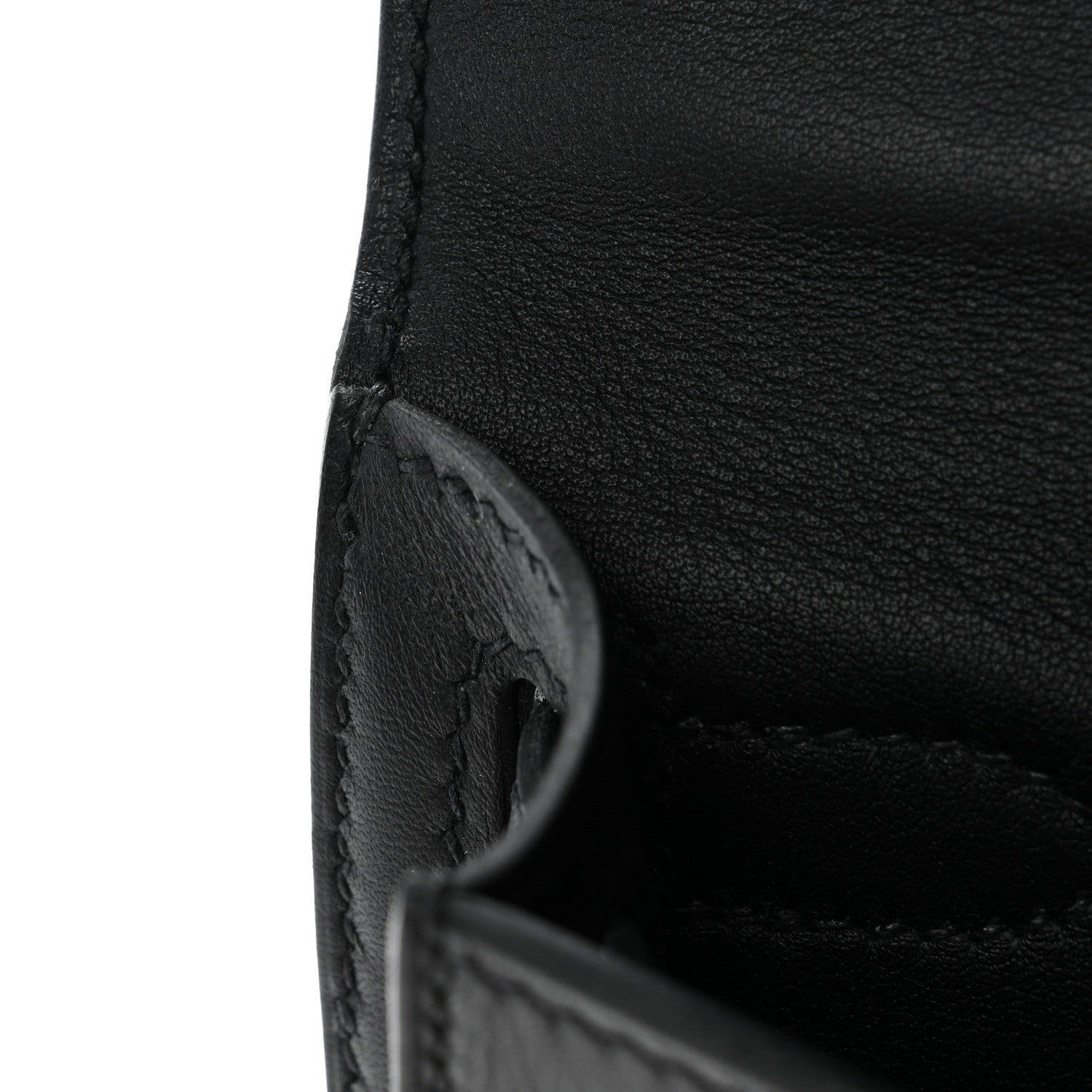 Swift Kelly Cut Clutch Pochette Black