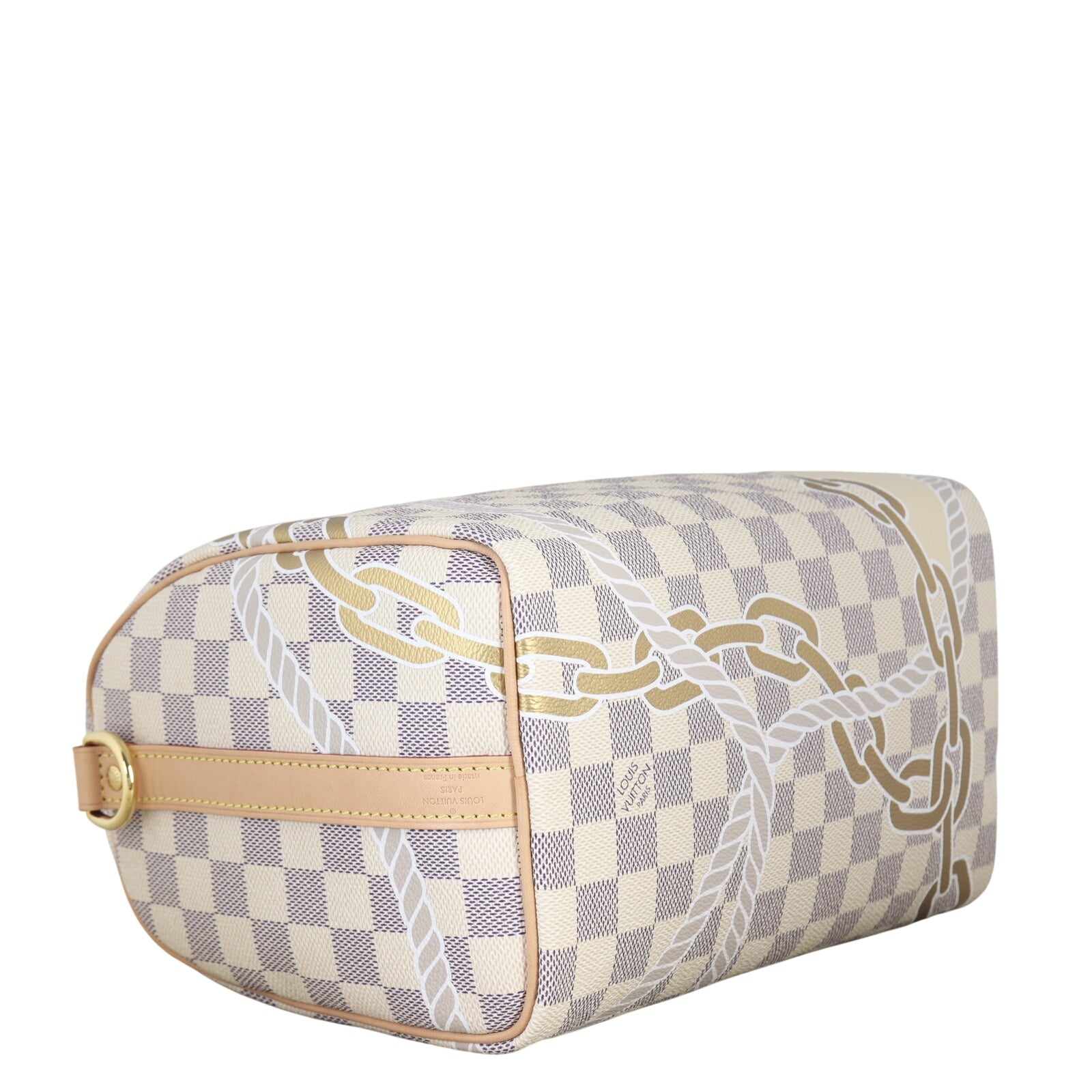 Louis Vuitton Speedy 25 Bandouliere Damier Azur Nautical Ropes