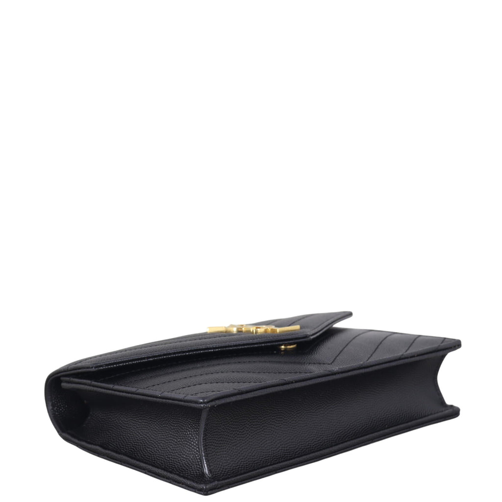 Saint Laurent Cassandre Envelope Chain Wallet
