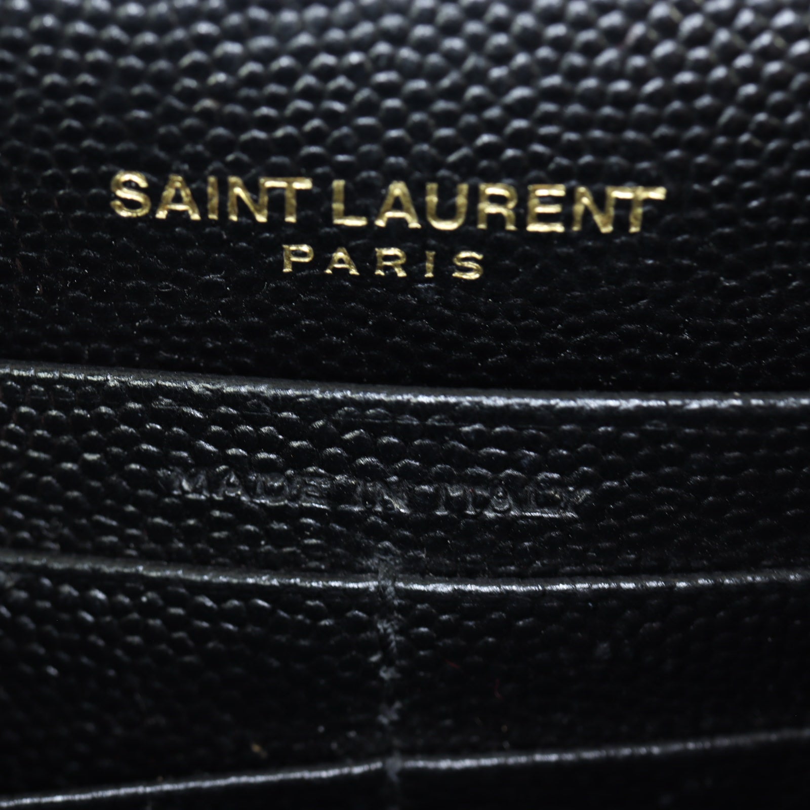Saint Laurent Cassandre Envelope Chain Wallet