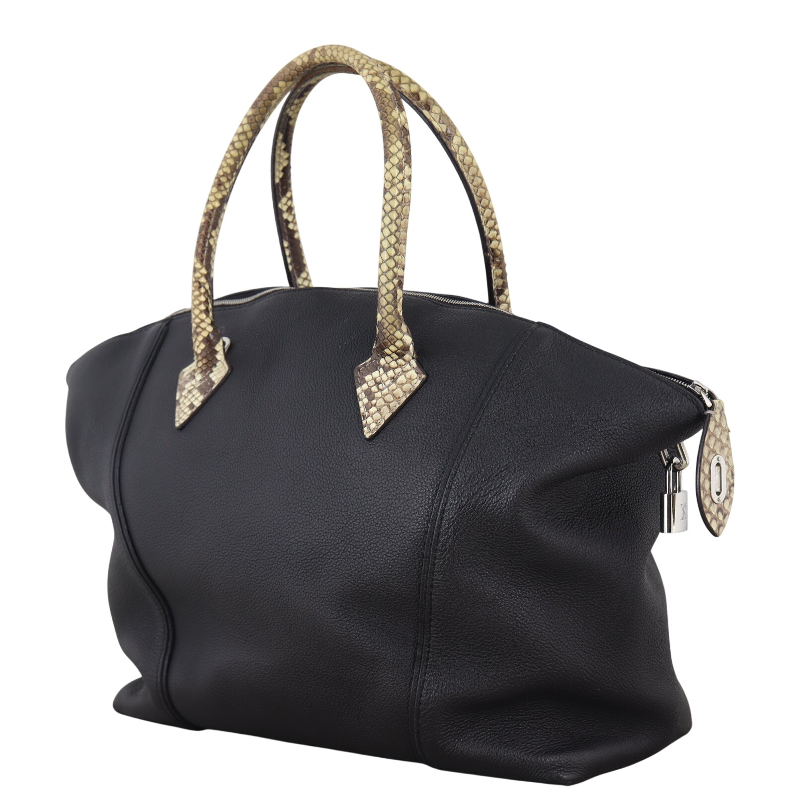 Louis Vuitton Soft LockIt MM Python