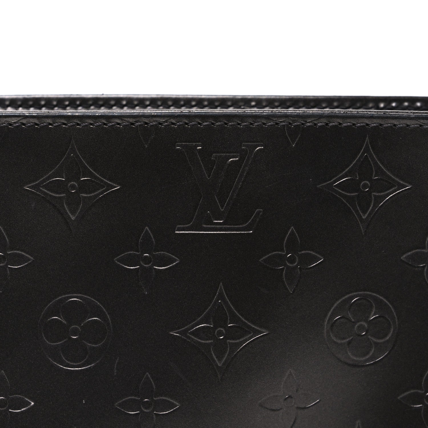 Mat Monogram Fowler Black