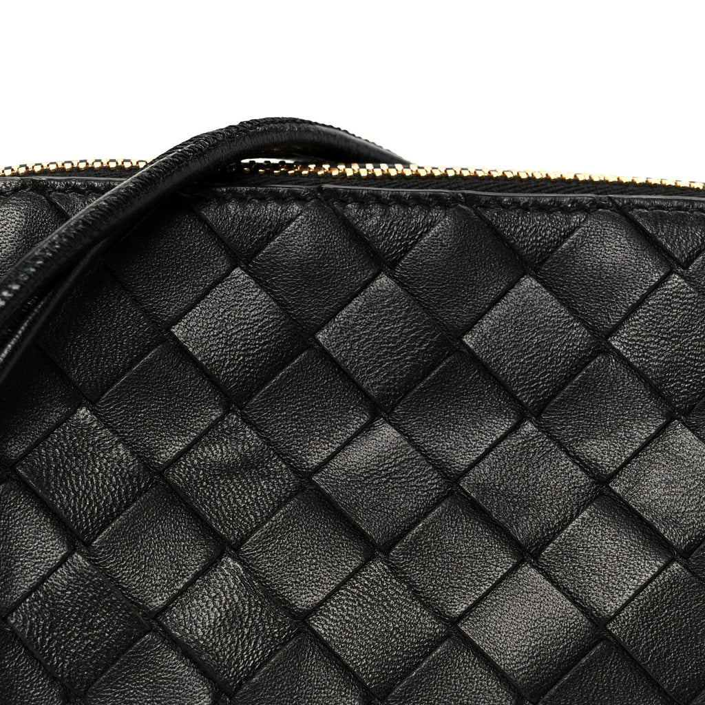 Nappa Intrecciato Concert Pouch Black