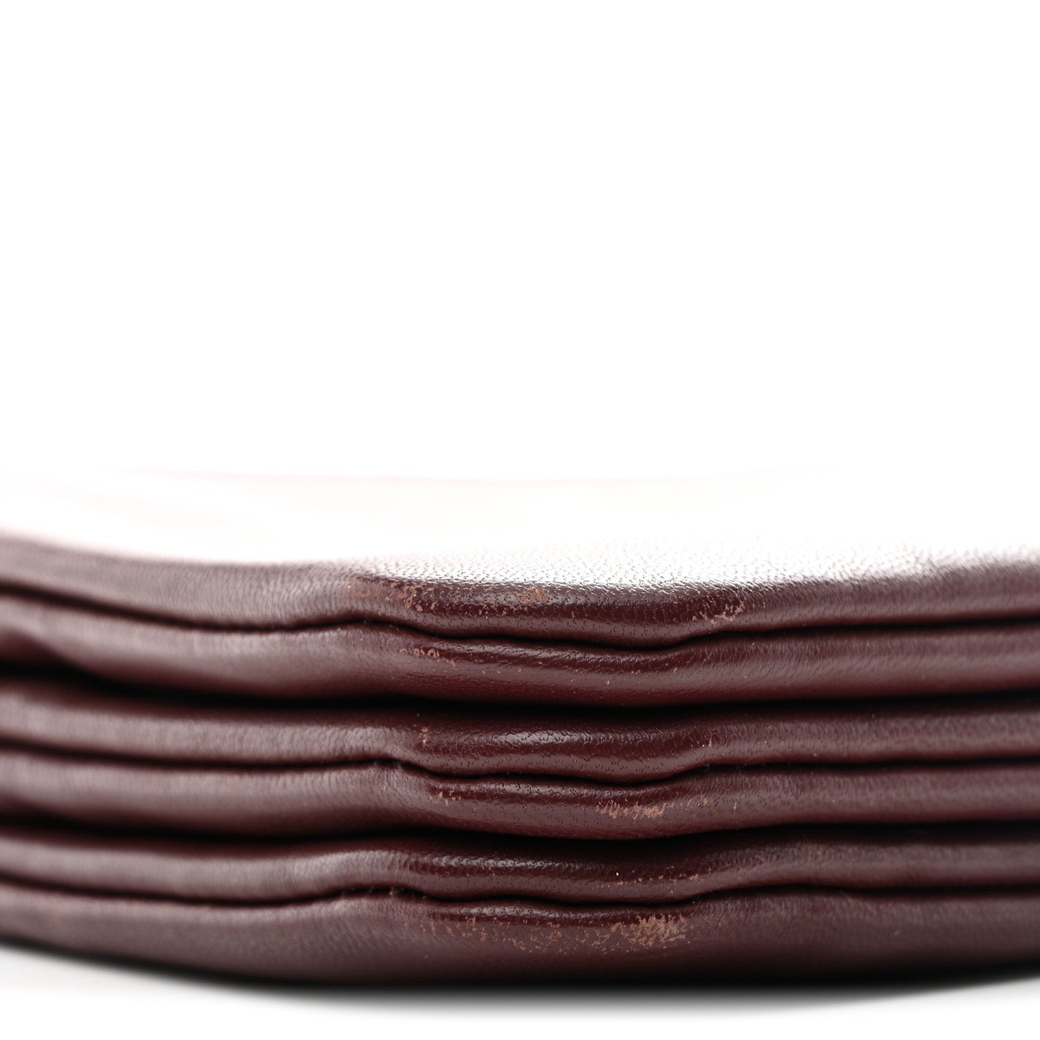 Lambskin Small Trio Crossbody Bag Burgundy