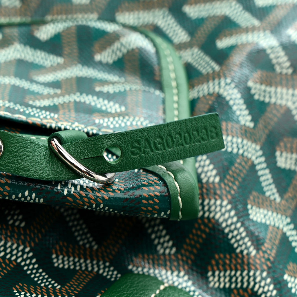 Goyardine Reversible Mini Anjou Green