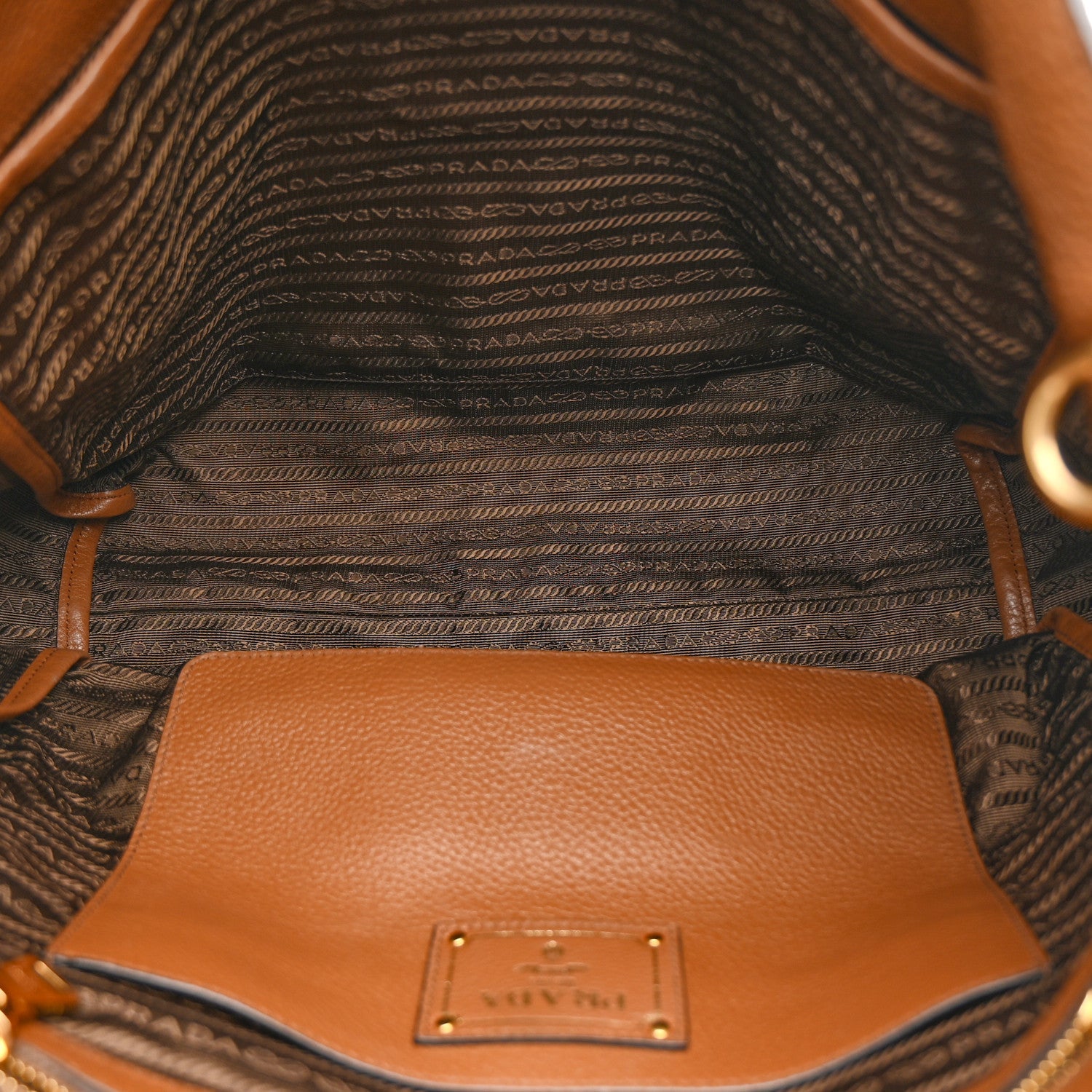 Vitello Phenix Tote Cannella
