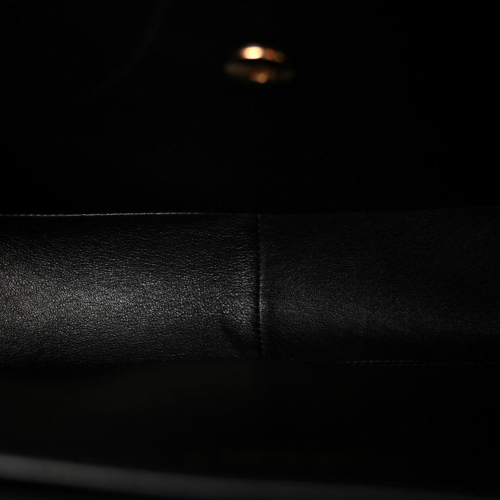 Caviar Jumbo Single Flap Black