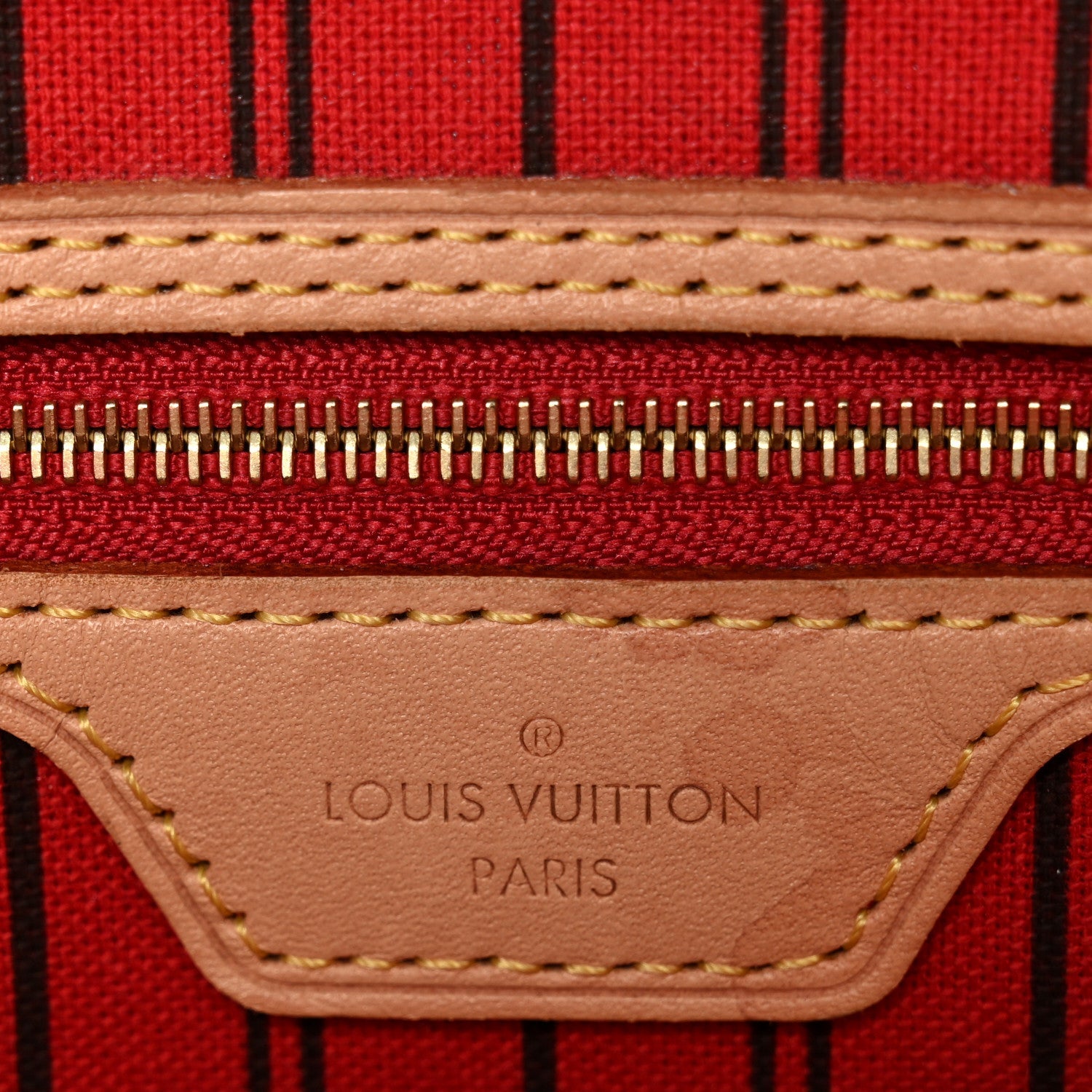 Monogram Neo Neverfull MM Cherry