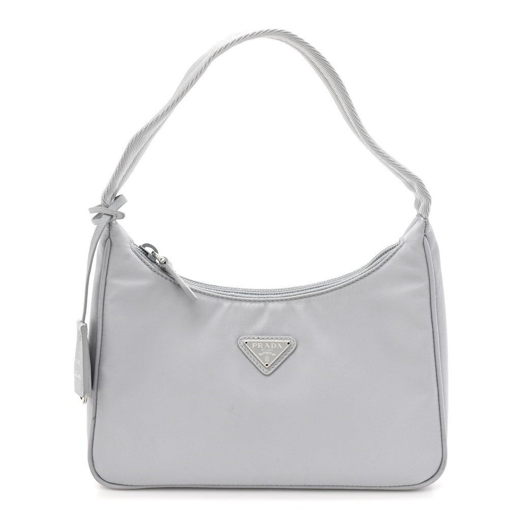 Tessuto Nylon Mini Re-Edition 2000 Bag Fiordaliso