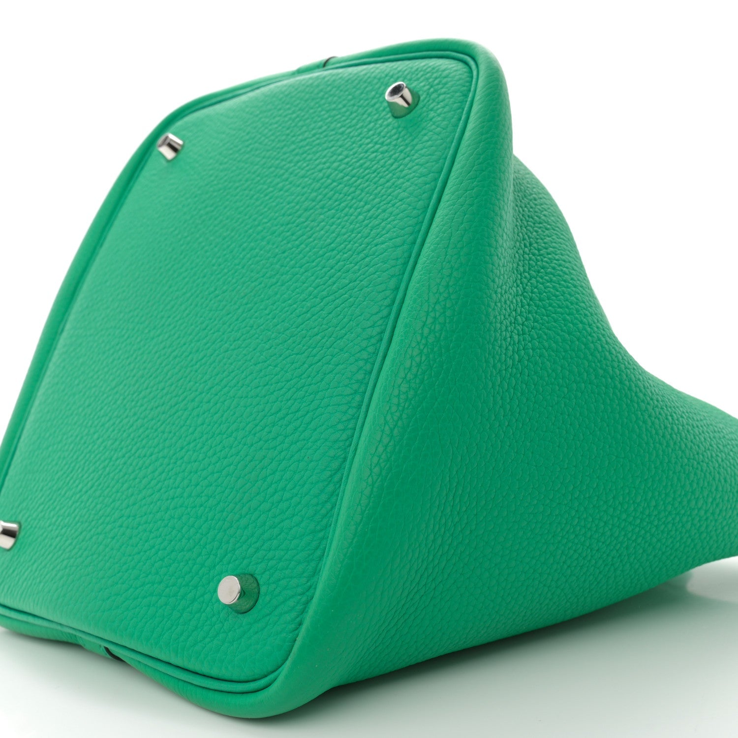 Taurillon Clemence Swift Eclat Picotin Lock 22 MM Menthe Vert Bosphore