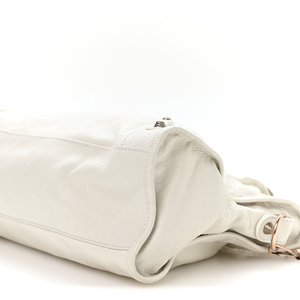 Agneau Giant 12 Rose Gold Hardware City White Light