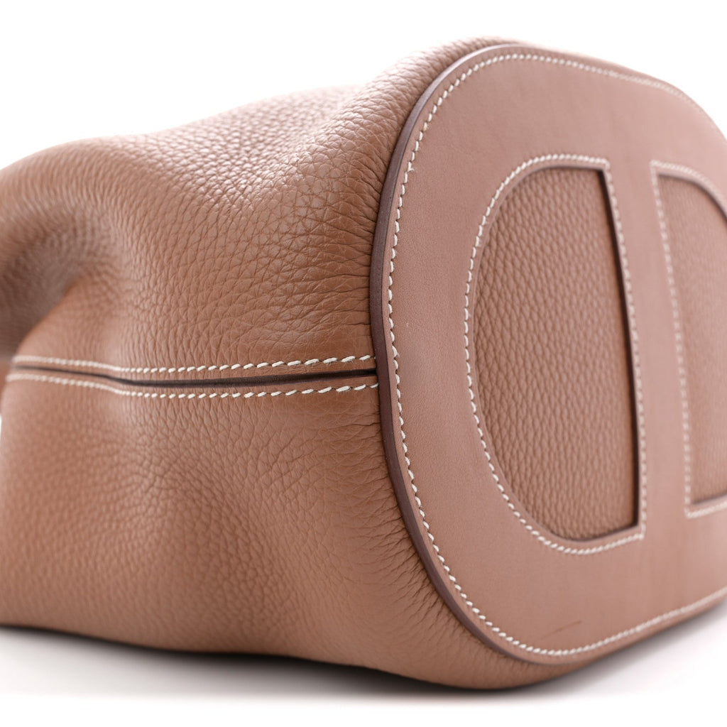 Taurillon Clemence Swift In-The-Loop 23 Bag Gold